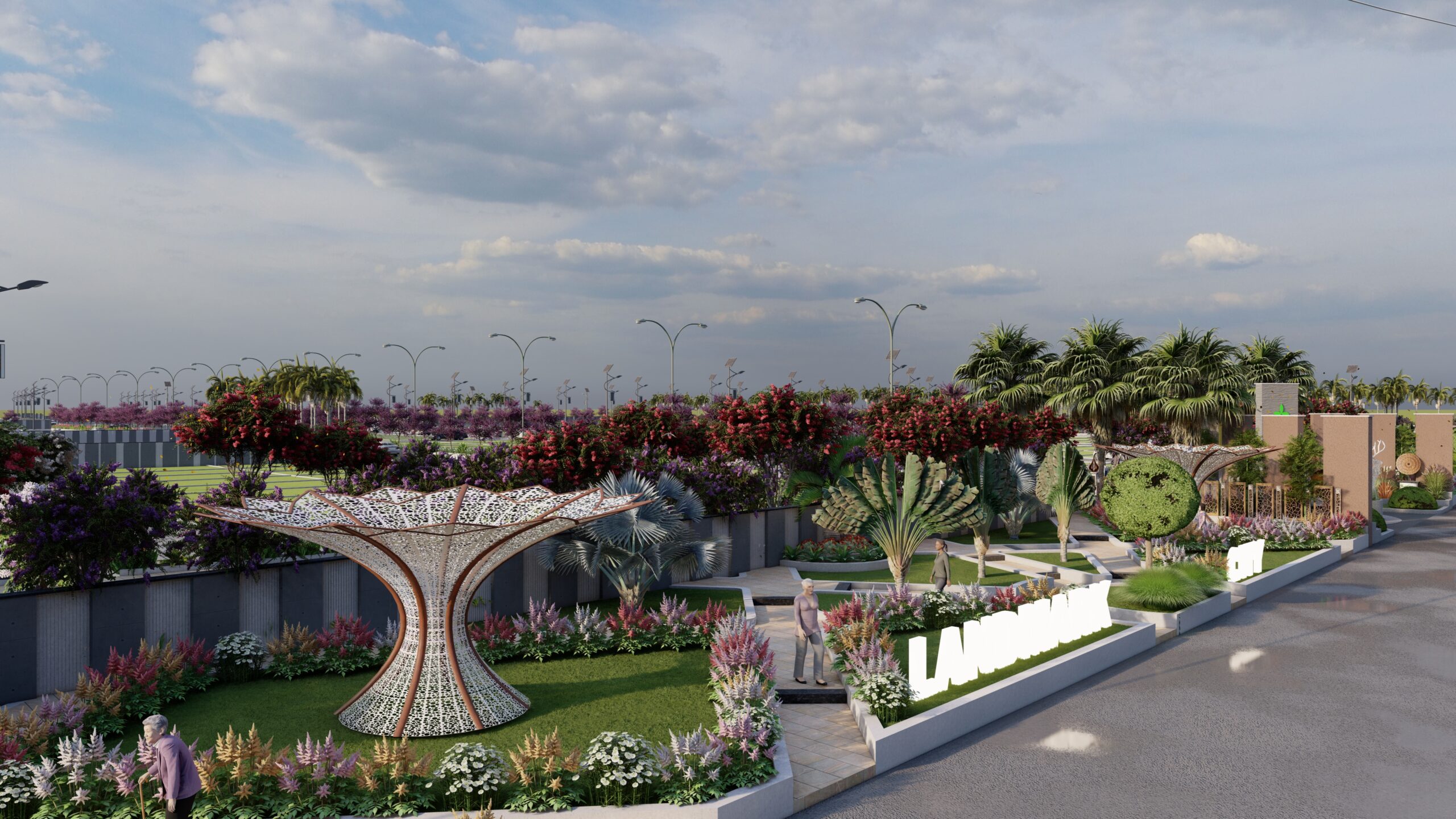 ENTRANCE GARDEN